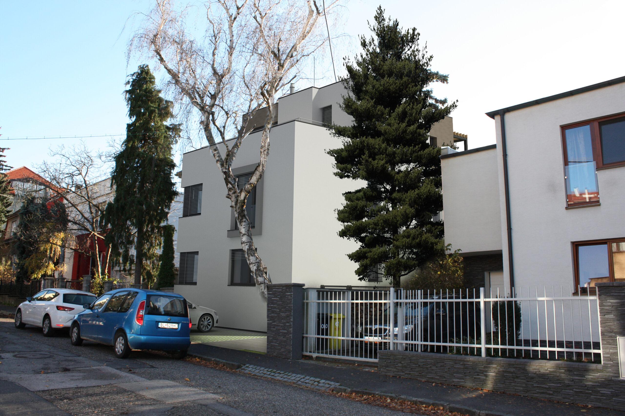 Rekonštrukcia Úprkova Bratislava 4